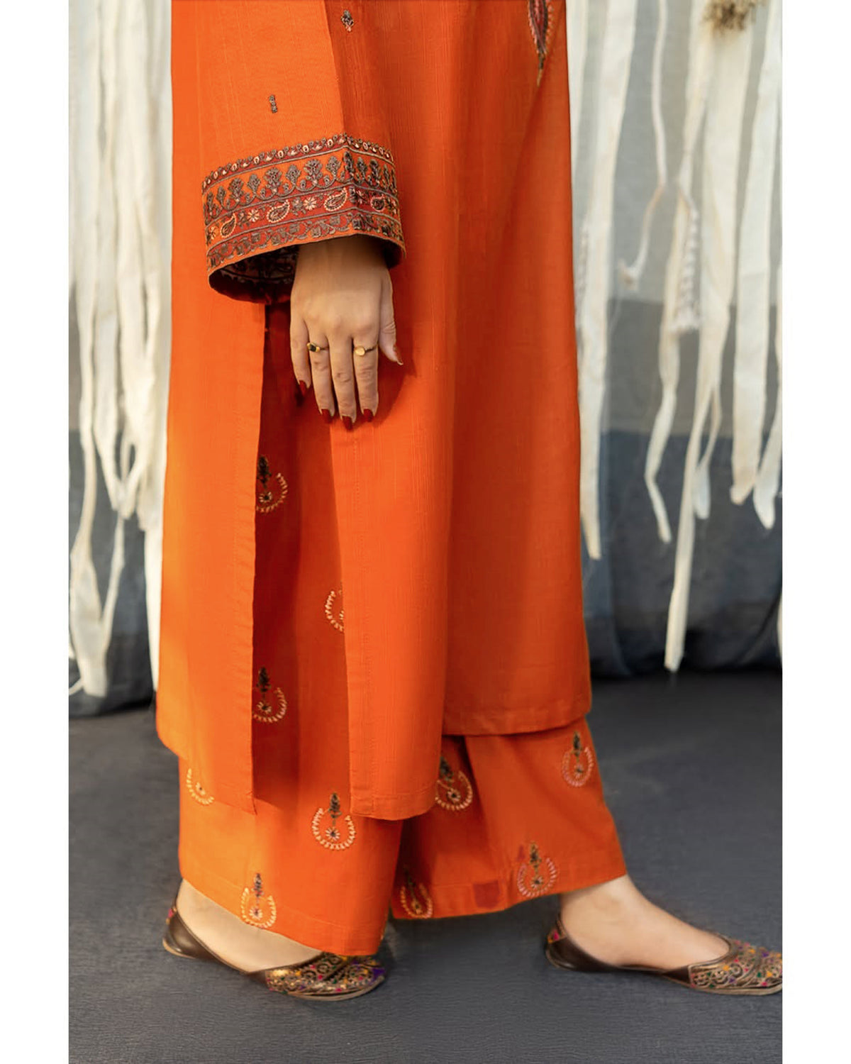 Lawn Embroidered 3Piece Stitched SF - 413