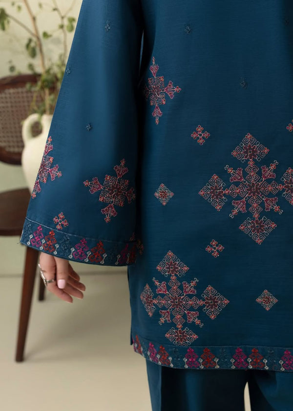 Dhanak Embroidered 3Piece D-003