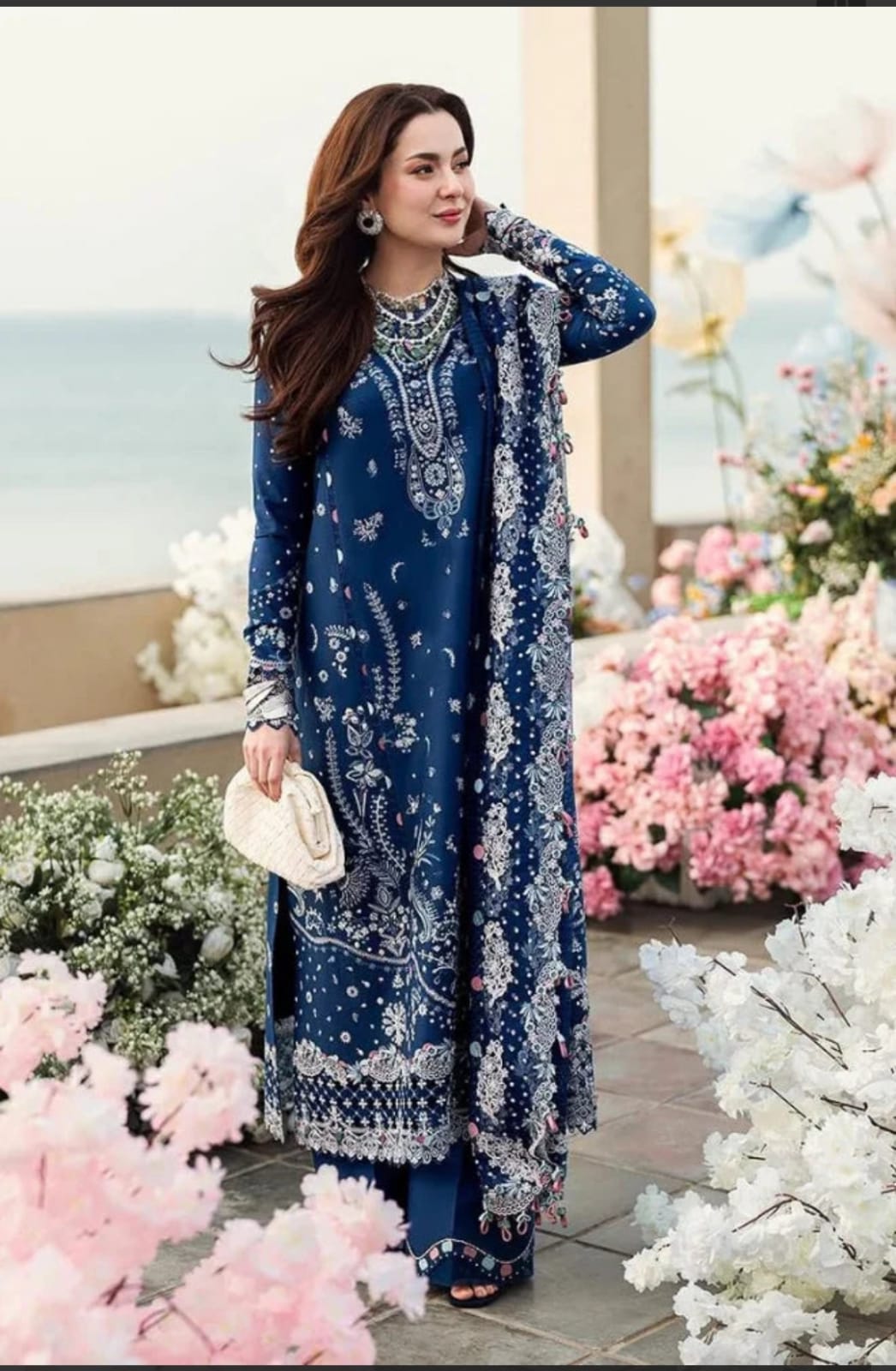 Lawn Embroidered 3Piece D-1003