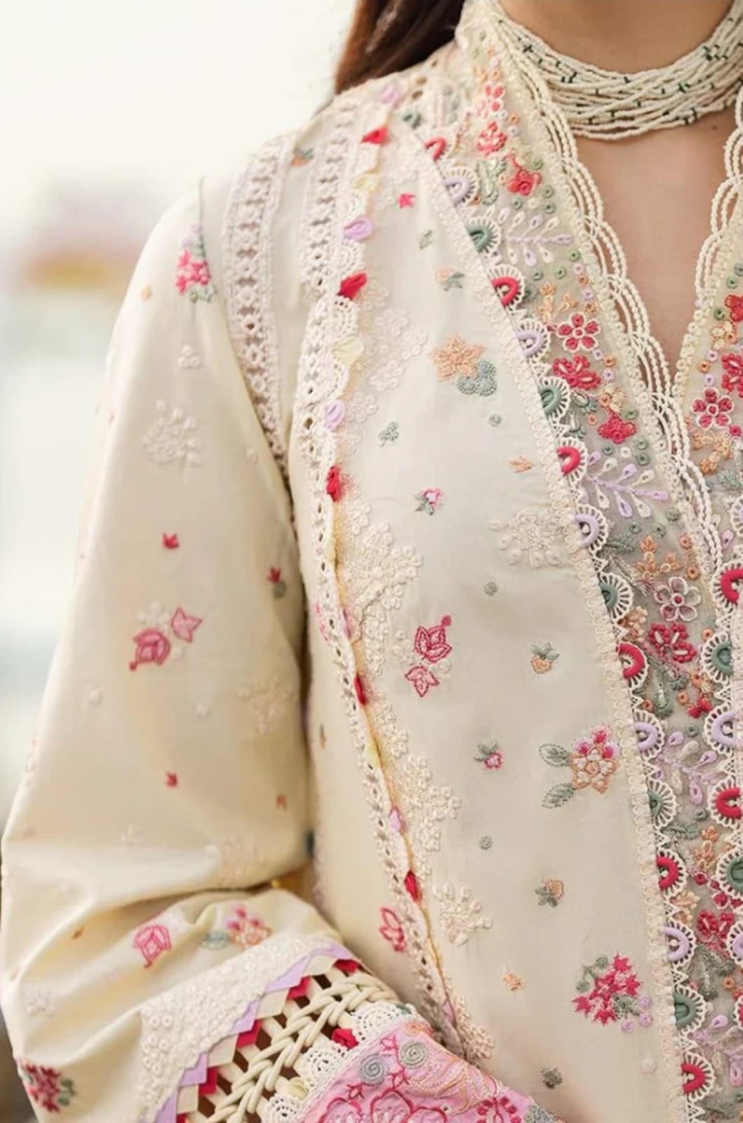 Lawn Embroidered 3Piece D-1005