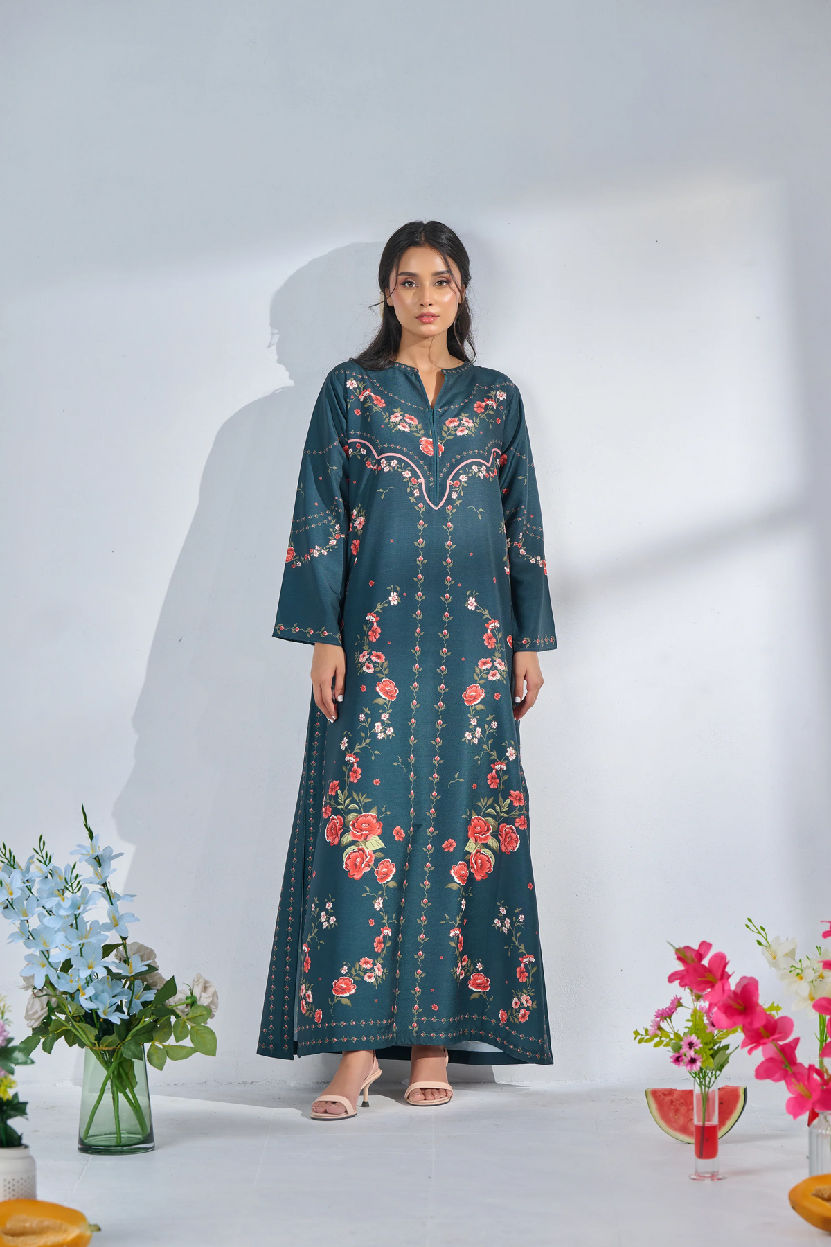SF - 397 Premium Printed 2 Pc Stitched Suit