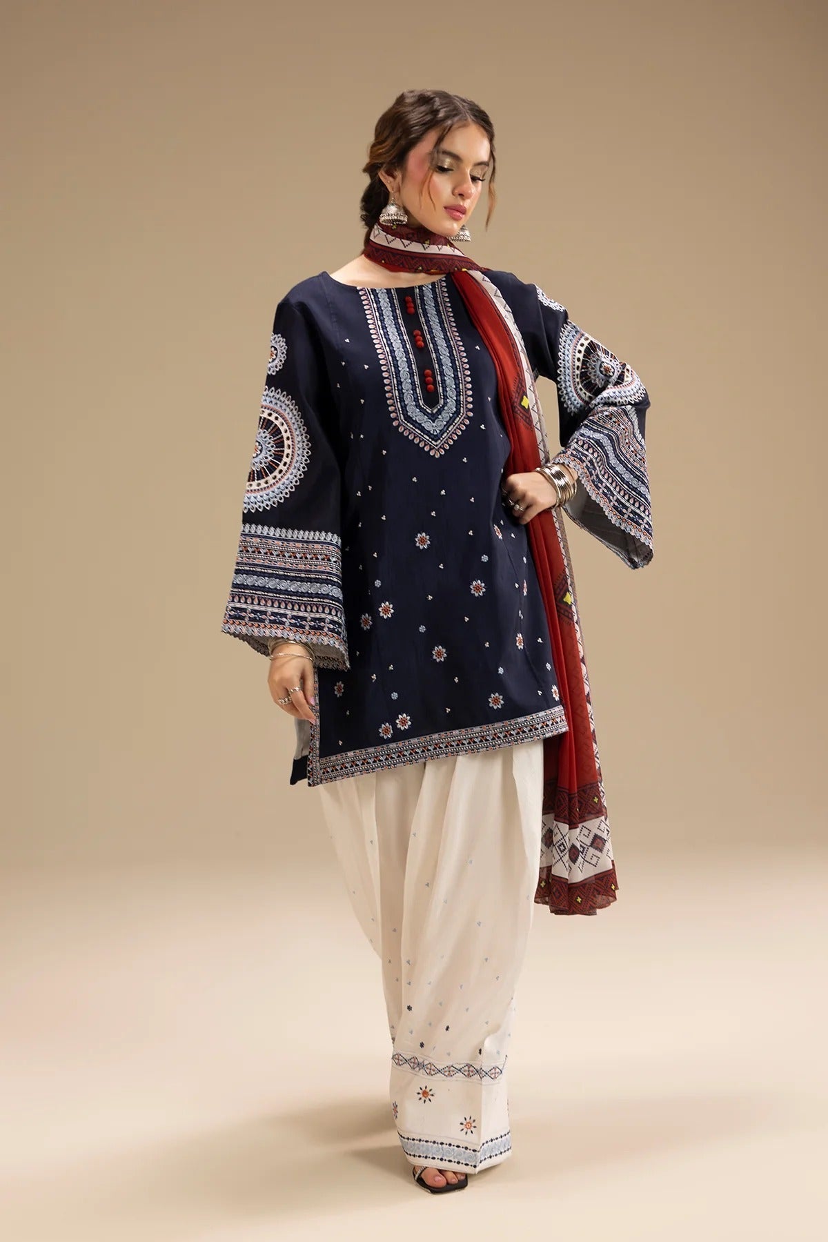 SF - 404 | Roha  3 Pc Stitched