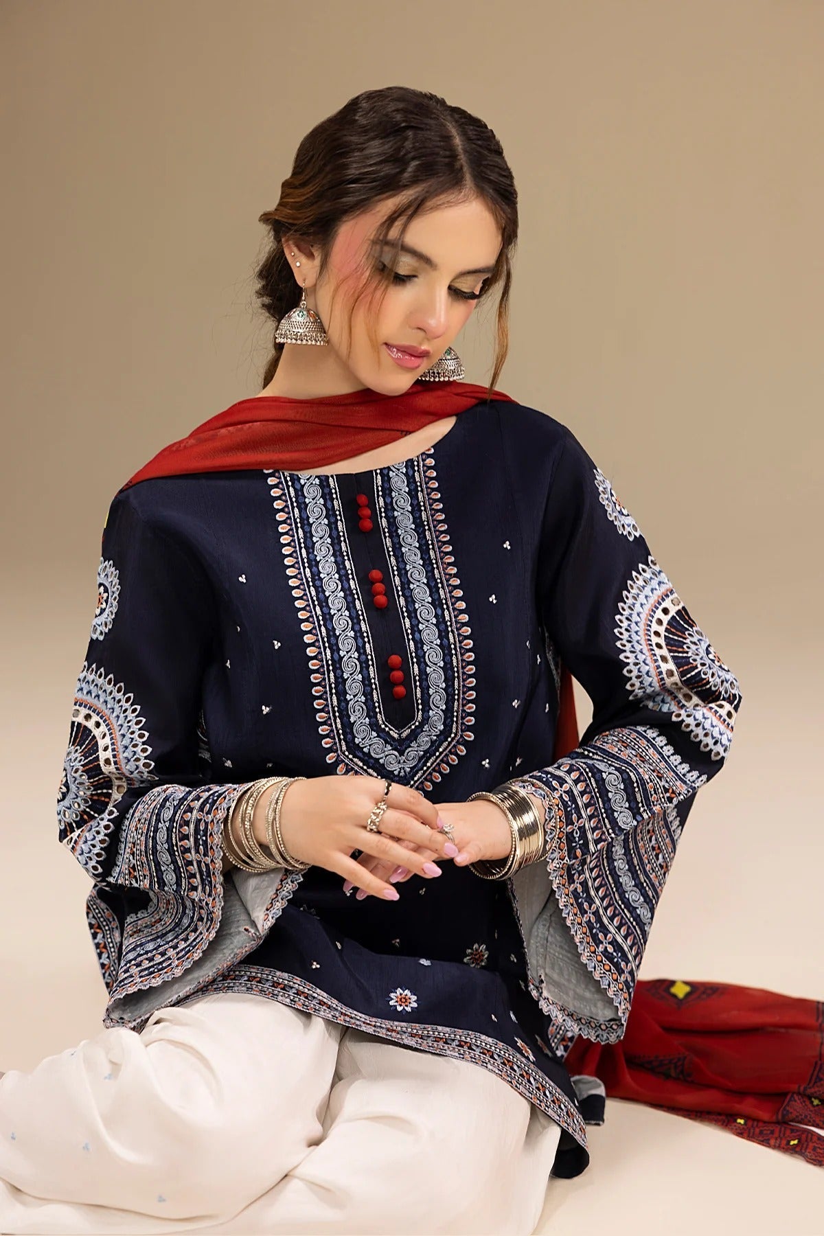 SF - 404 | Roha  3 Pc Stitched