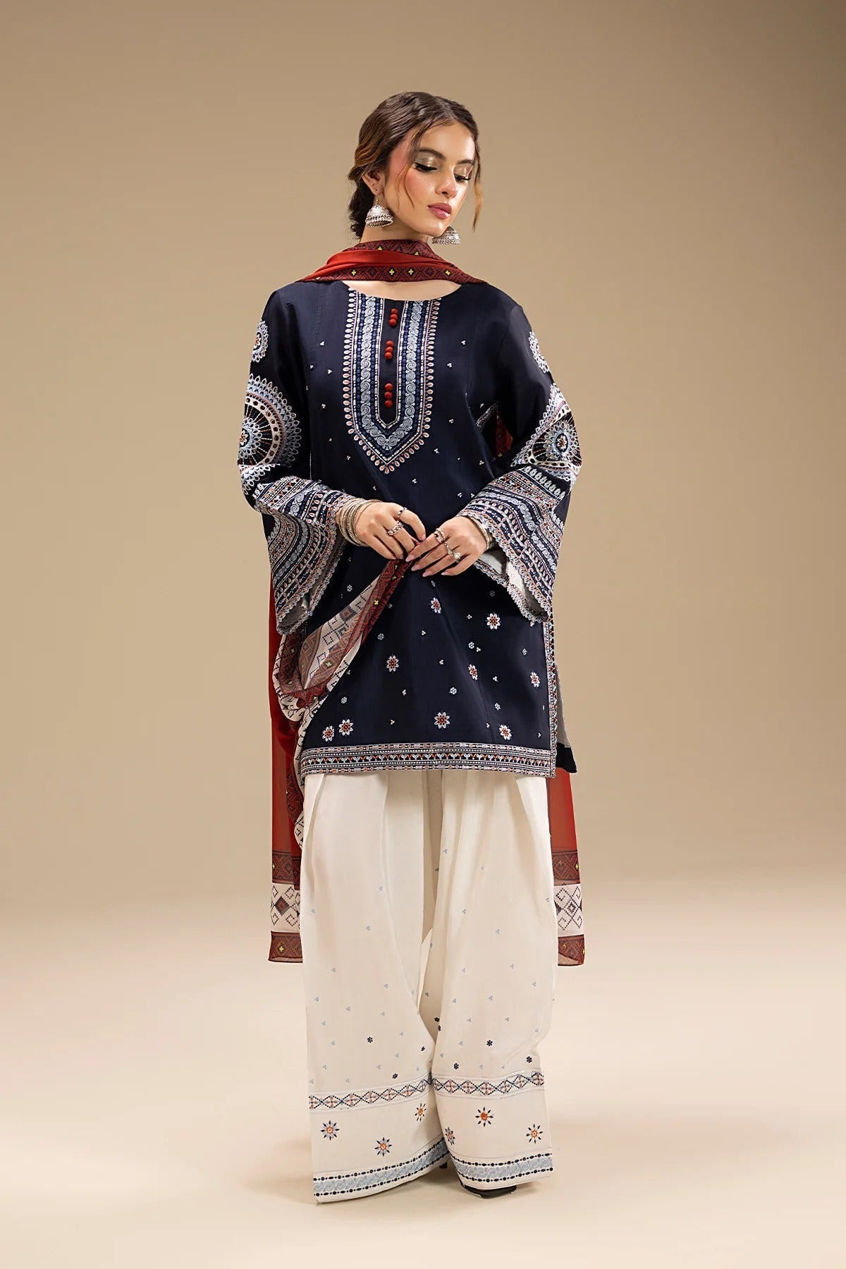 SF - 404 | Roha  3 Pc Stitched