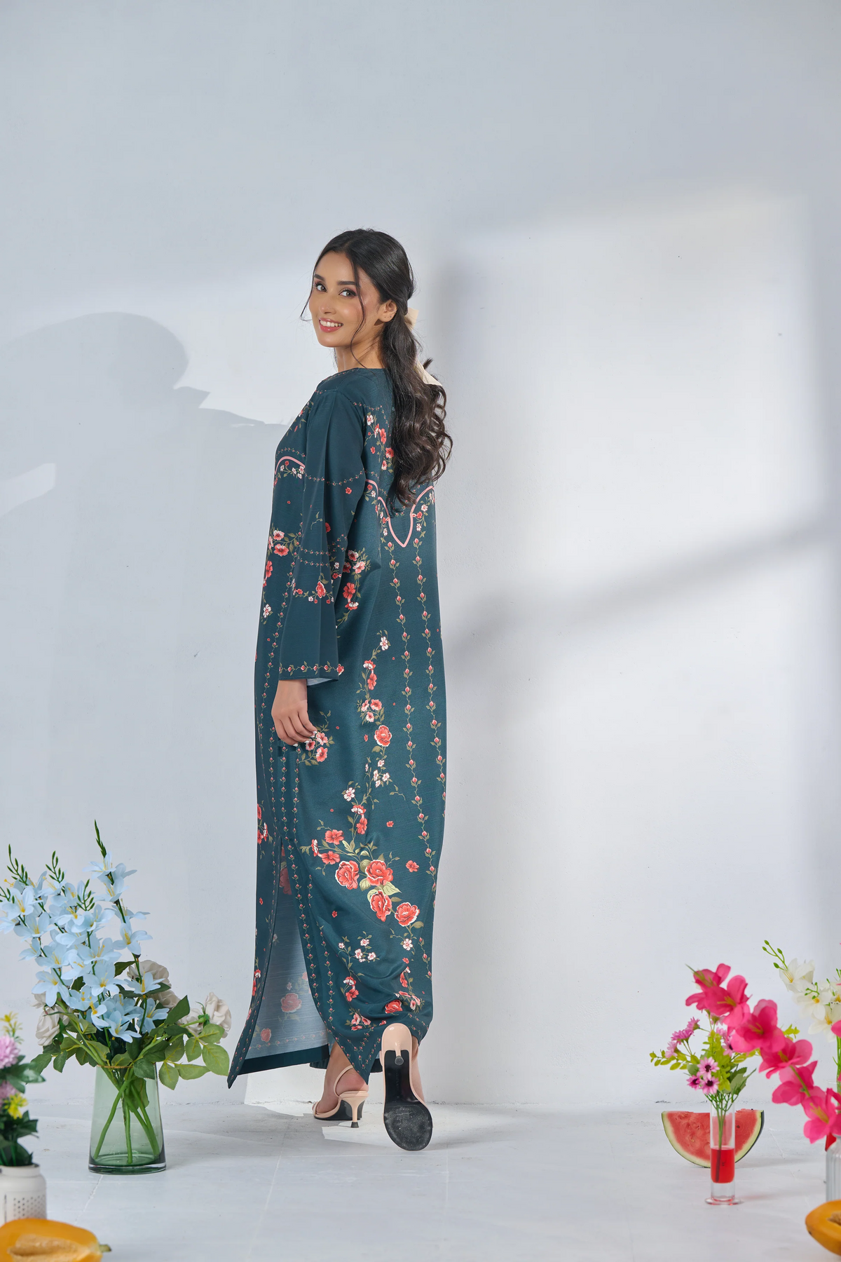 SF - 397 Premium Printed 2 Pc Stitched Suit
